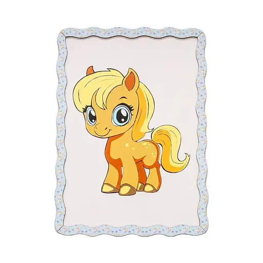 Дитячий набір для розпису по дереву "Поні" PuzzleOK Puz-22961 формат А4 - фото 1