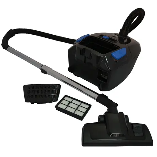 Пылесос Grunhelm Eco Power GVCM244BB черно-синий (134294) - фото 9