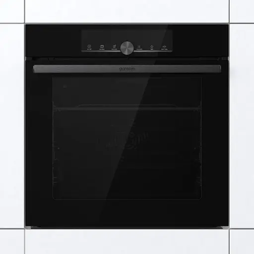 Духовой шкаф электрический Gorenje A+ 77 л дисплей пиролиз черный - фото 3