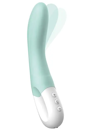 Вібратор Liebe Pleasure Toys Bend-It 22 см м'ятний - фото 2