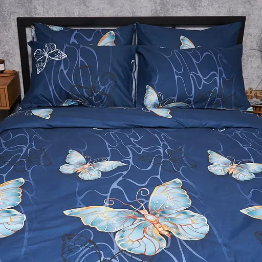 Набір наволочок Moon&Star Мікросатин Premium Flutter Dreams 60х60 см 2 шт - фото 1