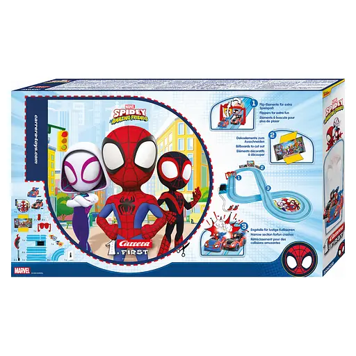 Автотрек Carrera First Спайди Вперед, Спайди, вперед! трасса 2.9 м (CR-20063050) - фото 10