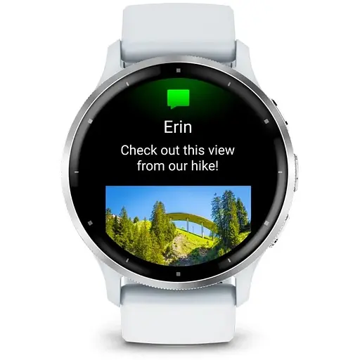 Смарт-часы Garmin Venu 3 Silver Stainless Steel Bezel with Whitestone Case and Silicone Band 010-02784-50 - фото 4