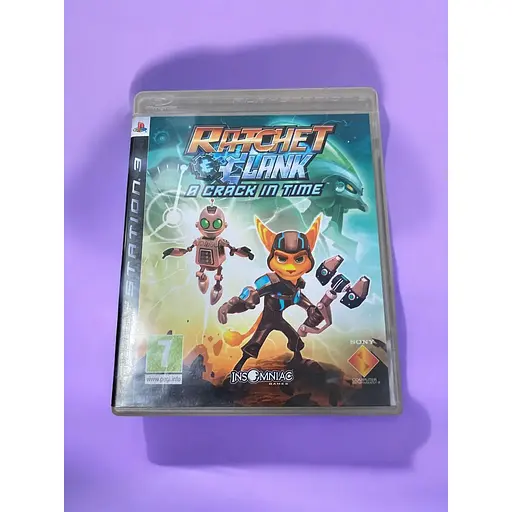 Лицензионный диск на PlayStation 3 лицензия Ratchet & Clank: A Crack in Time