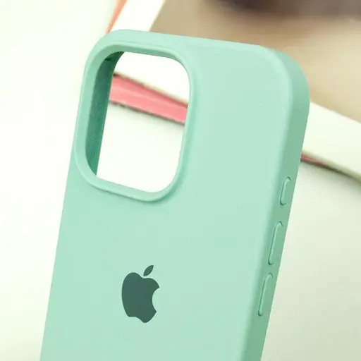 Чохол Epik Silicone Case Full Protective AA для Apple iPhone 16 Pro 6.3 Бірюзовий/Turquoise - фото 6