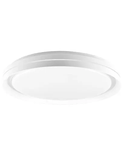 Светильник потолочный, люстра с пультом светодиодная Goldlux 328793 Eliza Led 1x48W 3000K-6000K 5200Lm IP44 Белый - фото 1