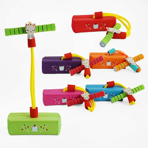 Дитячий джампінг, підсвічування, пискавка, висота 50 см (В асортименті) - фото 2