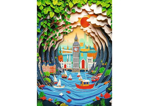 Пазл Trefl Лондон 40th anniversary 1000 эл. (40043) - фото 2