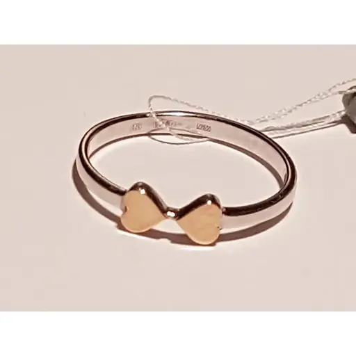 Серебряное кольцо с позолотой. 12036р - фото 3