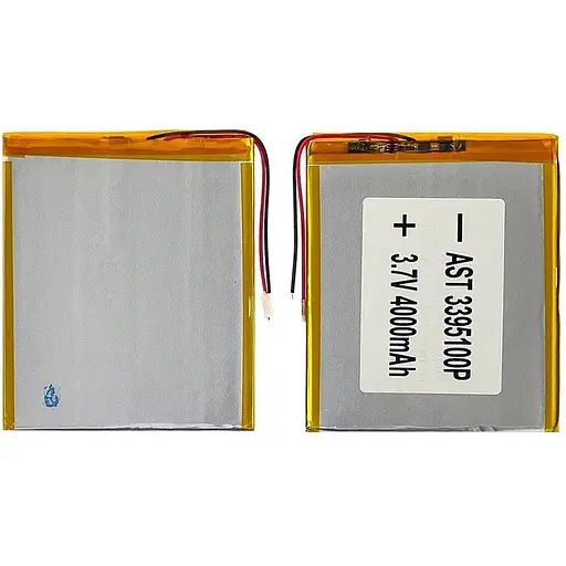 Акумулятор 3395100P універсальний з контролером, 3 х 95 х 104 мм (4100 mAh)/ для планшета