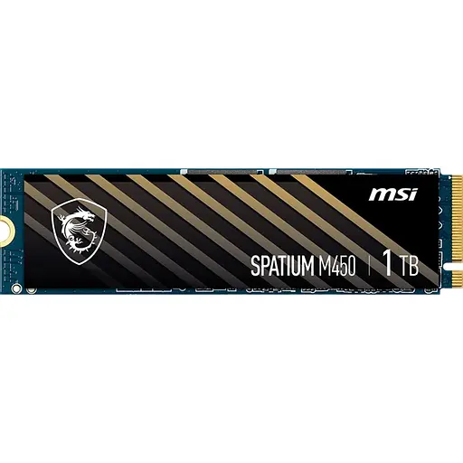 SSD накопитель MSI Spatium M450 V1 1TB (S78-440L0M0-P83) [153388] - фото 1