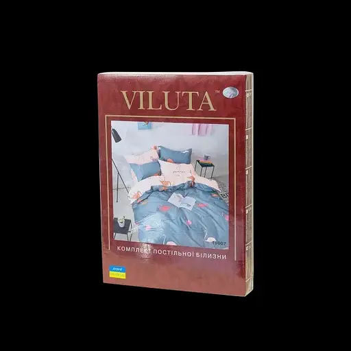 Комплект постільної білизни Viluta підлітковий ранфорс 19007 100% бавовна - фото 4