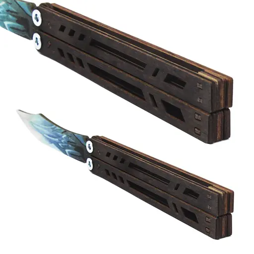 Сувенірний ніж-метелик "DRAGON GLASS" SO2BAL-D Сувенір-декор (4820242991180) - фото 8