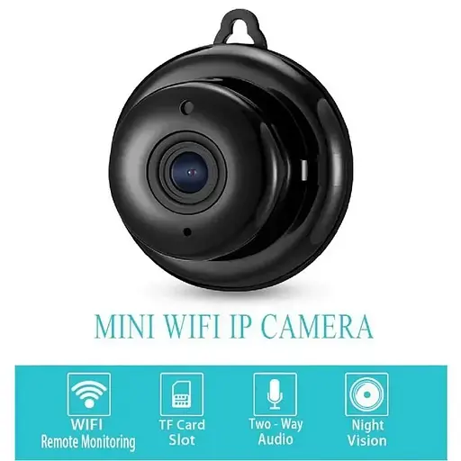 Мини Wi-Fi камера IP Konlen KL-Q2, беспроводная, 2 Мп, 1080P, SD карта до 128 Гб, без аккумулятора - фото 5
