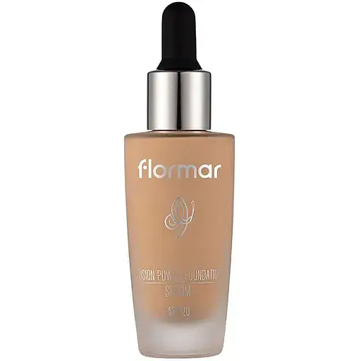 Тональная основа Flormar Fusion Power Foundation Serum тон 030 (Light) 30 мл (8000019544888) - фото 1