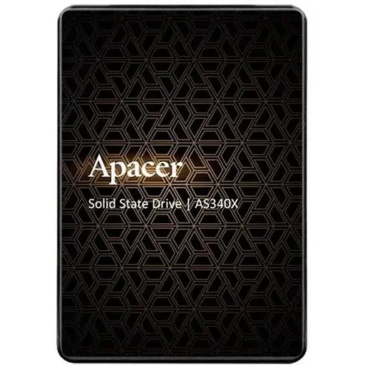 Накопичувач твердотільний SSD Apacer AS340X 120GB 3D NAND (550/520 MB/sec) - фото 1