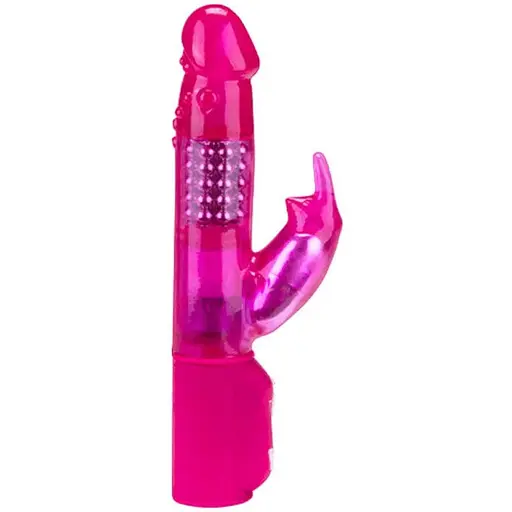 Вібратор-кролик Dorcel Orgasmic Rabbit 25 см рожевий