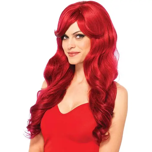 Парик Leg Avenue Long Wavy Wig red