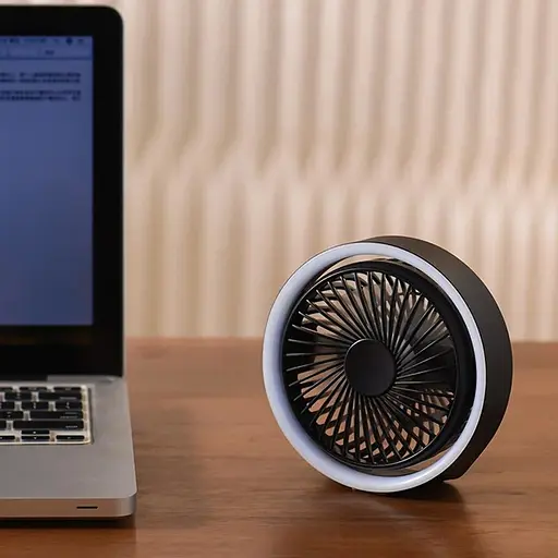 Вентилятор настільний бездротовий GXQC N601 чорний - фото 2