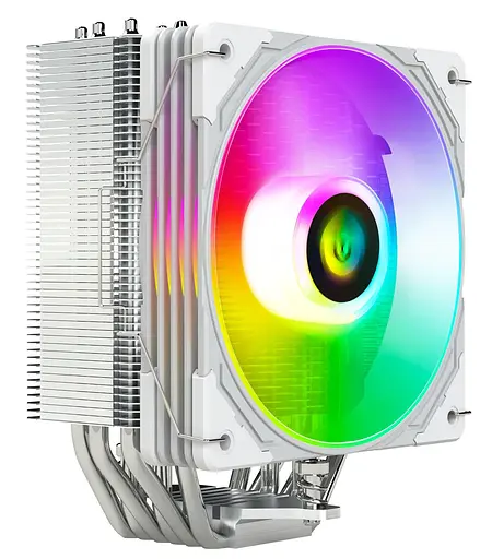 Кулер для процессора Coolmoon Aosor AS600 WHITE (AS600 WHITE) - фото 4