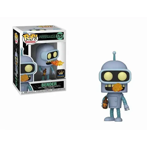 Коллекционная фигурка Funko Pop Футурама Бендер Futurama Bender Matador 10 см Exclusive FP F B 1757E - фото 1