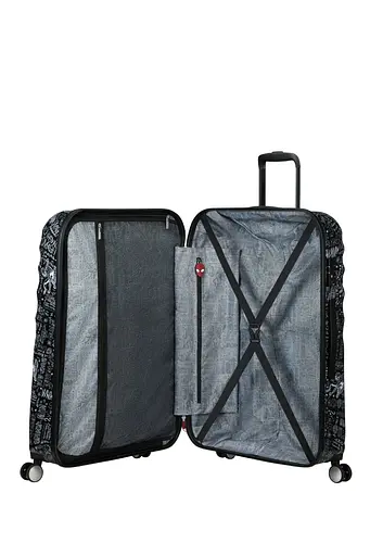Валіза American Tourister WAVEBREAKER DISNEY SPIDERMAN SKETCH 77x52x29 77 См 31C*07008 - фото 2