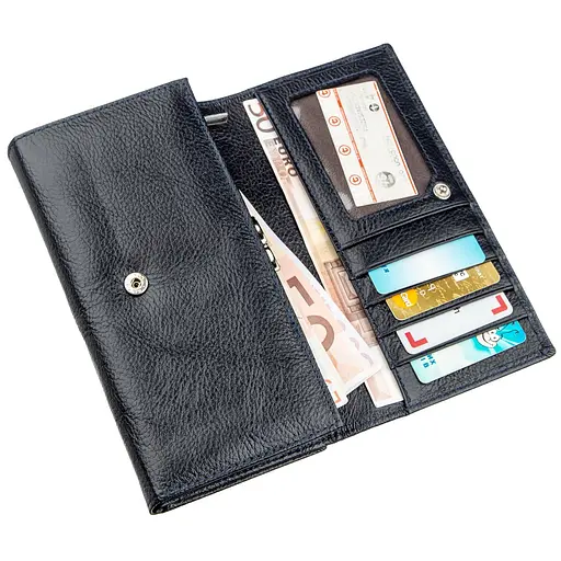 Жіночий шкіряний гаманець-клатч ST Leather 17х9 см acs0015260 - фото 4