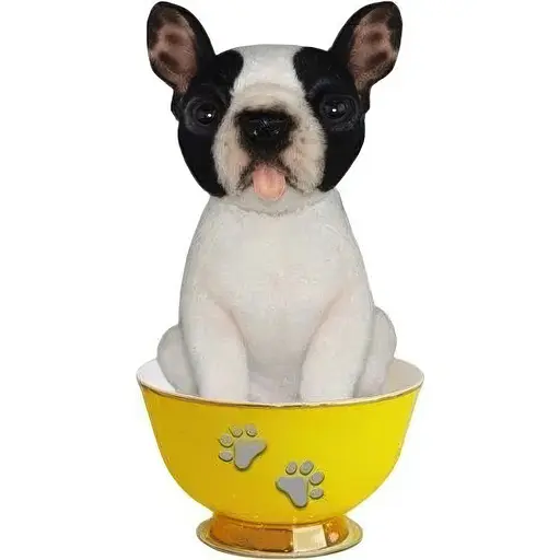 М'яка іграшка Hansa Французький бульдог 15 см (8413)