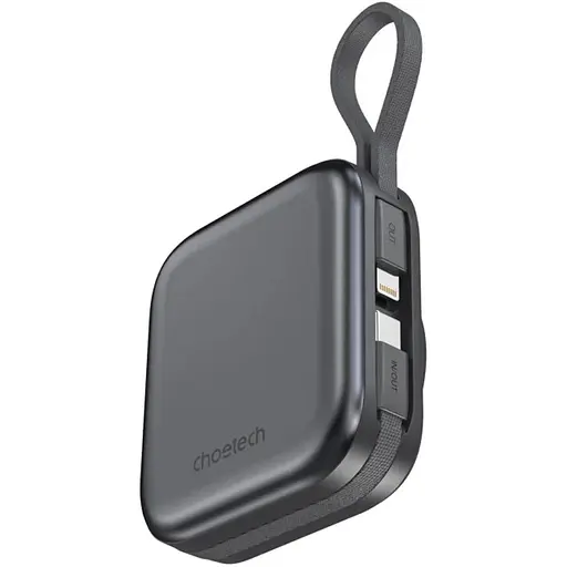 Внешний аккумулятор Choetech Magnetic Wireless B697-BK 10000mAh 22.5W Black [156577] - фото 1