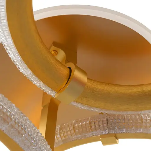Люстра стельова Brille світлодіодна 72W WW+NW+CW G (WBL-56C/4) - фото 3