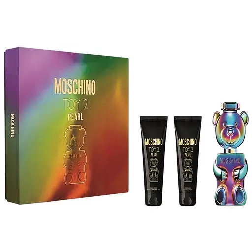 Набір для жінок Moschino Toy 2 Pearl: Парфумована вода 50 мл + Гель для душу 50 мл + Лосьйон для тіла 50 мл