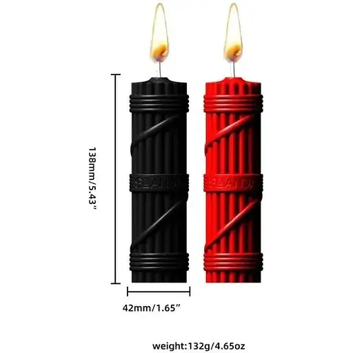 Свечи для BDSM Lockink Sevanda Fetish Drip Candles Set 2 шт. - фото 2