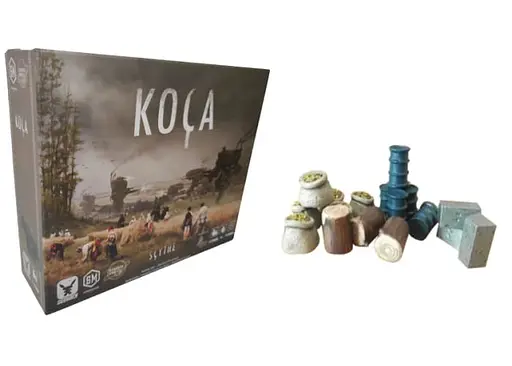 Настільна гра Планета Ігор Коса (Scythe) + реалістичні ресурси (GKCH005+1.5)