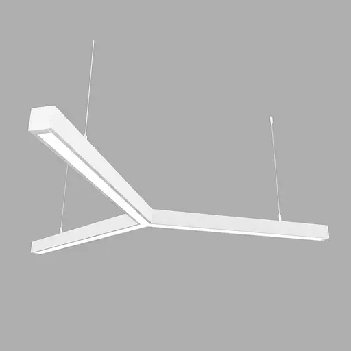 Світлодіодний світильник X-LED 90Вт Y-подібний білий (Ø1230) - фото 1