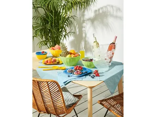 Набір універсальних контейнерів з кришками із щільного пластику Ernesto 3 шт. Ernesto жовтий L2-10162 - фото 3