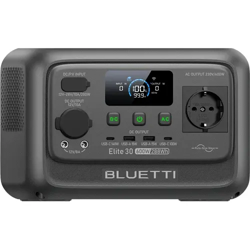 Зарядна станція Bluetti Elite 30 V2 600W 288Wh - фото 3