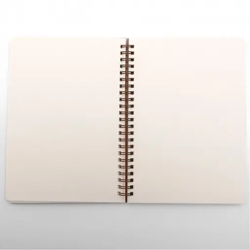 Блокнот "Монстера" эко крафт-картон 11119-Т-KR А5 на пружине - фото 4