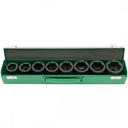 Комплект торцевих головок ударних 3/4, 26-38 мм 8 од. Toptul hoz0007635 - фото 1