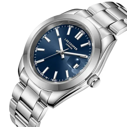 Наручний годинник чоловічий Lee Cooper Speed Сріблястий (3436) - фото 2