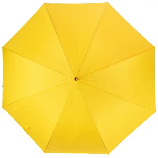 Женский зонт-трость полуавтомат Happy Rain 105 см желтый - фото 2