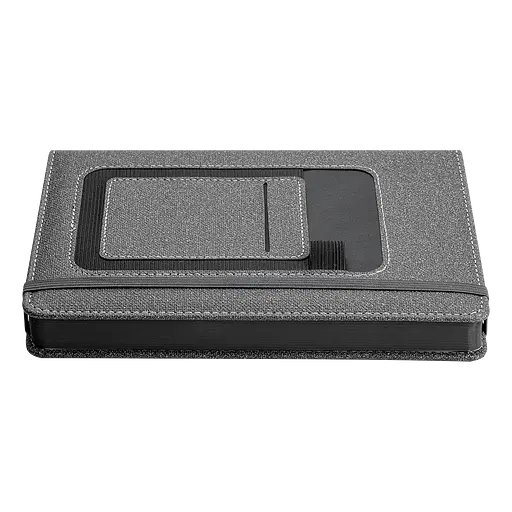 Щоденник недатований Buromax Combi A5 штучна шкіра/поролон 336 сторінок сірий (BM.20500-09) - фото 6