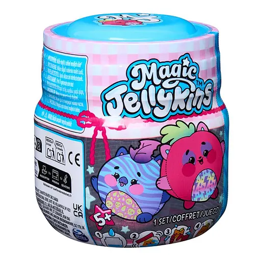 Мягкая игрушка-сюрприз в волшебной банке Magic Jellykins в ассортименте (SM68900) - фото 4