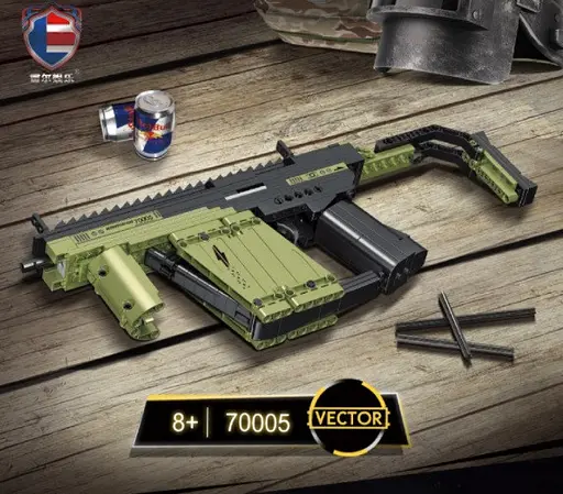 Конструктор кулемет Kriss Vector 70005 (320 деталей) - фото 3