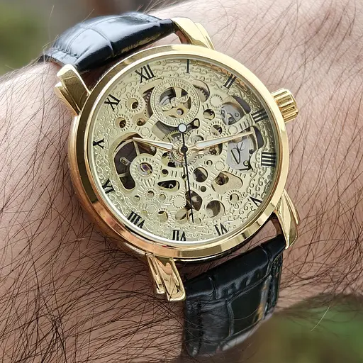 Часы Winner BestSeller Leather Deluxe, 2 ремешка - фото 7