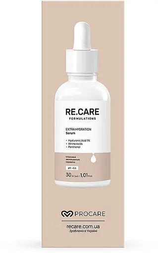 Интенсивная увлажняющая сыворотка Re.Care Extra Hydration Serum 30 мл - фото 4