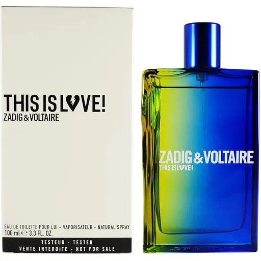 Туалетна вода тестер Zadig & Voltaire This is Love for Him 100 мл - фото 1