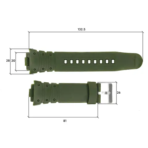Ремінець каучуковий Skmei Neon - фото 2