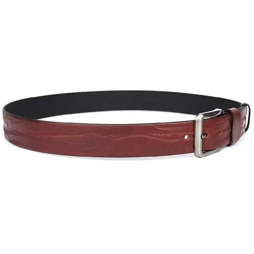 Кожаный ремень LIMARY коричневый 4х120 см acs0032082 - фото 4