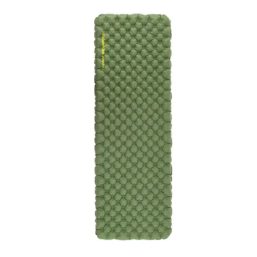 Матрац надувний надлегкий Naturehike CNK2450WS014 з мішком для надування 186см Зелений