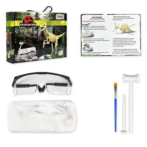 Набір для творчості розкопки динозаврів "Велоцираптор" Strateg 30830 - фото 2
